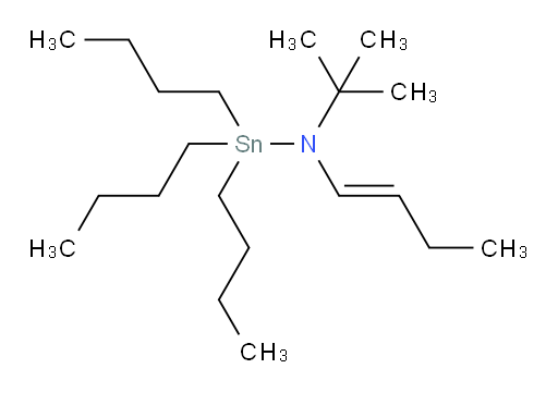 (E)-N-(but-1-en-1-yl)-N-(tert-butyl)-1,1,1-tributylstannanamine