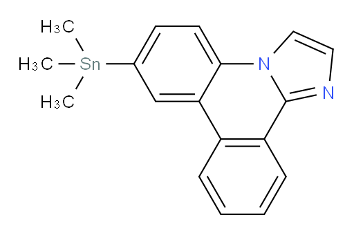 7-(三甲基锡基)咪唑并[1,2-f]菲啶