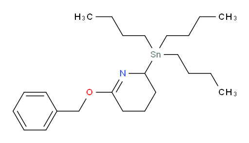 6-(苄氧基)-2-(三丁基锡基)-2,3,4,5-四氢吡啶