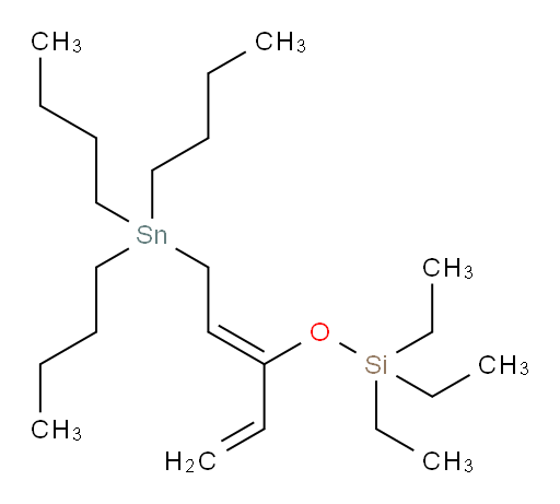 (Z)-triethyl((5-(tributylstannyl)penta-1,3-dien-3-yl)oxy)silane
