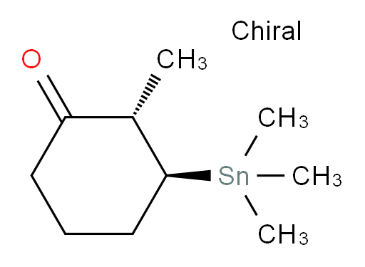 (2S,3S)-2-methyl-3-(trimethylstannyl)cyclohexanone