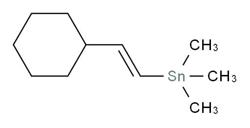 (E)-(2-环己基乙烯基)三甲基锡烷