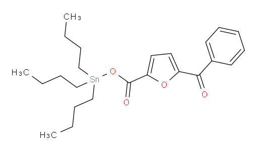 三丁基锡基 5-苯甲酰基呋喃-2-甲酸酯