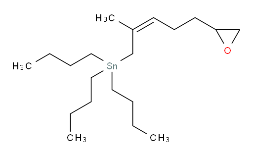 (Z)-tributyl(2-methyl-5-(oxiran-2-yl)pent-2-en-1-yl)stannane