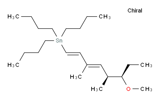 三丁基((1E,3E,5S,6R)-6-甲氧基-3,5-二甲基辛-1,3-二烯-1-基)锡烷