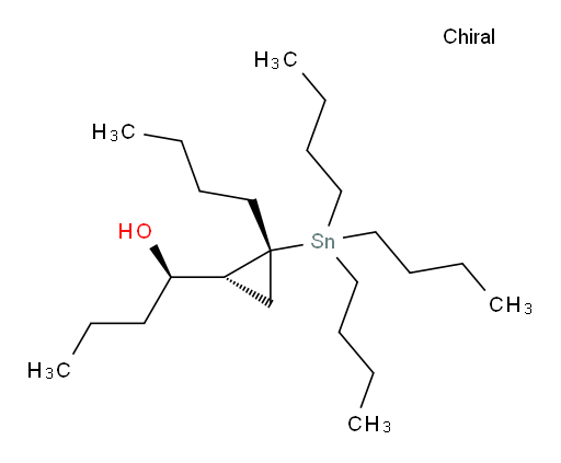 (R)-1-((1R,2R)-2-butyl-2-(tributylstannyl)cyclopropyl)butan-1-ol