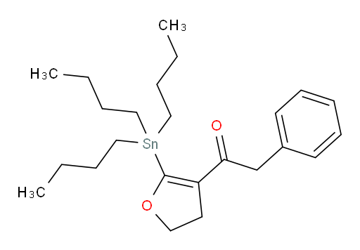 2-苯基-1-(2-(三丁基锡基)-4,5-二氢呋喃-3-基)乙酮