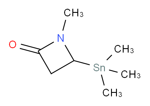 1-methyl-4-(trimethylstannyl)azetidin-2-one