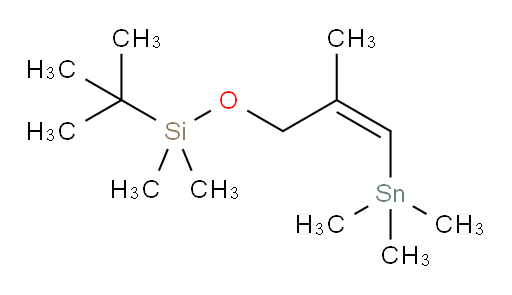 (Z)-tert-butyldimethyl((2-methyl-3-(trimethylstannyl)allyl)oxy)silane