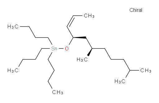 三丁基(((4R,6R,Z)-6,10-二甲基十一烷-2-烯-4-氧基))锡烷