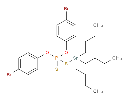 O,O-双(4-溴苯基) S-(三丁基锡基) 二硫代膦酸酯