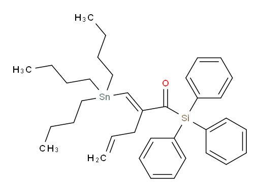 (E)-2-((三丁基锡基)亚甲基)-1-(三苯基硅烷基)戊-4-烯-1-酮