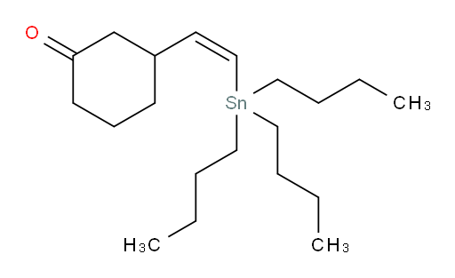 (Z)-3-(2-(三丁基锡基)乙烯基)环己酮