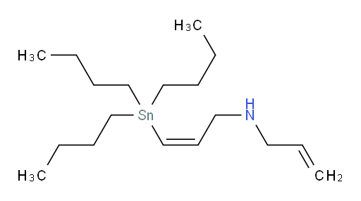 (Z)-N-allyl-3-(tributylstannyl)prop-2-en-1-amine
