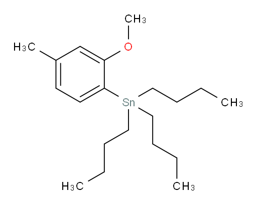 tributyl(2-methoxy-4-methylphenyl)stannane