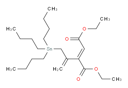 二乙基 2-(3-(三丁基锡基)丙-1-烯-2-基)富马酸酯