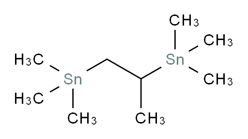 丙烷-1,2-二基双(三甲基锡烷)