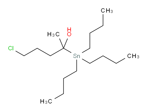 5-氯-2-(三丁基锡基)戊-2-醇