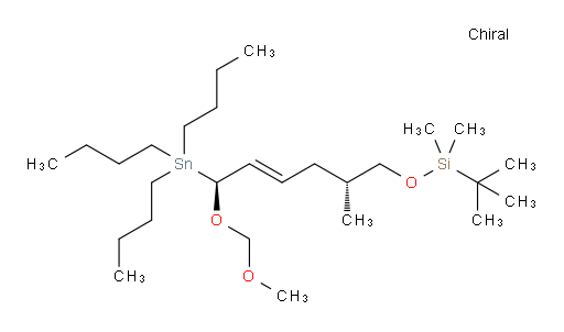 (5S,9R,E)-9,12,12,13,13-pentamethyl-5-(tributylstannyl)-2,4,11-trioxa-12-silatetradec-6-ene