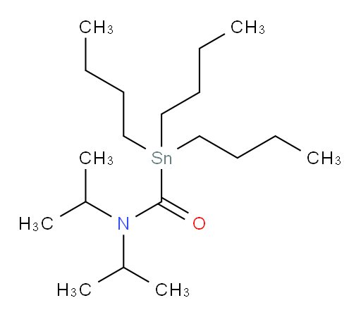 1,1,1-三丁基-N,N-二异丙基锡烷甲酰胺