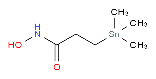 N-hydroxy-3-(trimethylstannyl)propanamide