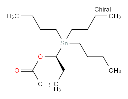 (S)-1-(tributylstannyl)propyl acetate