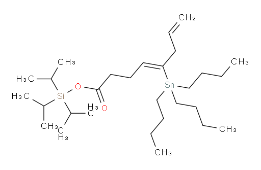 (Z)-三异丙基硅烷基 5-(三丁基锡基)辛-4,7-二烯酸酯