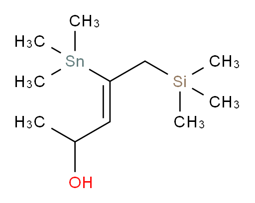 (Z)-5-(trimethylsilyl)-4-(trimethylstannyl)pent-3-en-2-ol