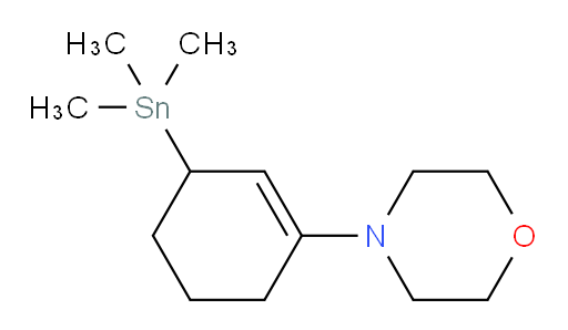 4-(3-(三甲基锡基)环己-1-烯-1-基)吗啉