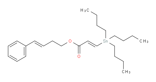 (E)-(E)-4-phenylbut-3-en-1-yl 3-(tributylstannyl)acrylate