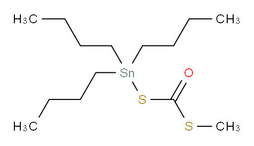 S-methyl S-(tributylstannyl) carbonodithioate