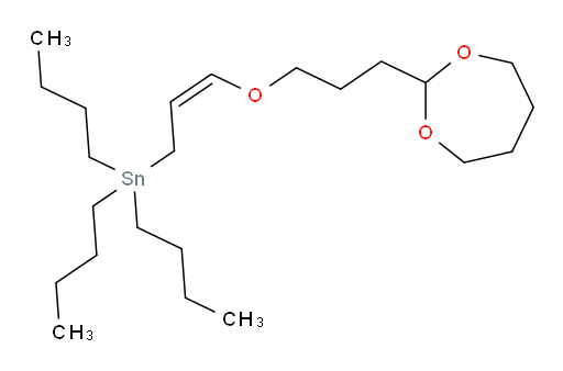 (Z)-(3-(3-(1,3-二oxepan-2-基)丙氧基)烯丙基)三丁基锡烷
