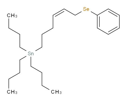 (Z)-tributyl(6-(phenylselanyl)hex-4-en-1-yl)stannane