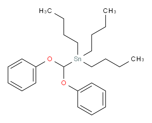 tributyl(diphenoxymethyl)stannane