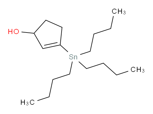 3-(tributylstannyl)cyclopent-2-enol