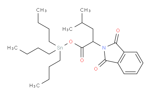 tributylstannyl 2-(1,3-dioxoisoindolin-2-yl)-4-methylpentanoate