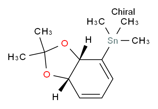((3aS,7aS)-2,2-dimethyl-3a,7a-dihydrobenzo[d][1,3]dioxol-4-yl)trimethylstannane