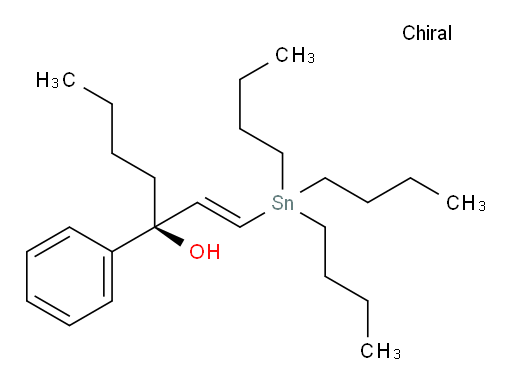 (S,E)-3-苯基-1-(三丁基锡基)庚-1-烯-3-醇