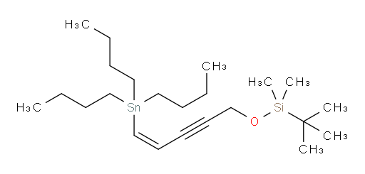 (Z)-叔丁基二甲基((5-(三丁基锡基)戊-4-烯-2-炔-1-氧基))硅烷