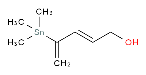 (E)-4-(trimethylstannyl)penta-2,4-dien-1-ol