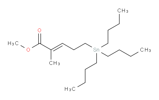 (E)-methyl 2-methyl-5-(tributylstannyl)pent-2-enoate