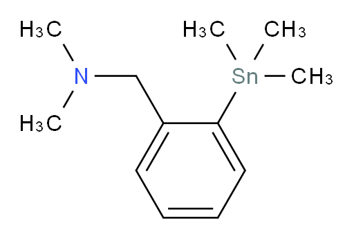 N,N-二甲基-1-(2-(三甲基锡基)苯基)甲胺