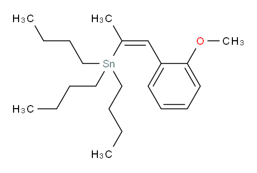 (Z)-tributyl(1-(2-methoxyphenyl)prop-1-en-2-yl)stannane