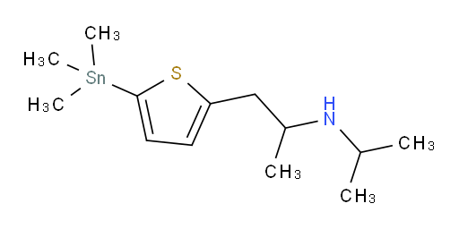 N-异丙基-1-(5-(三甲基锡基)噻吩-2-基)丙-2-胺