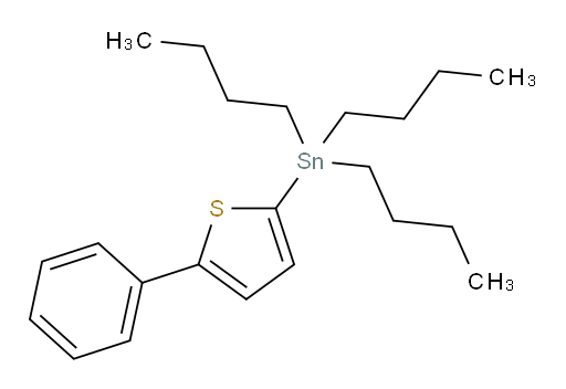 三丁基(5-苯基噻吩-2-基)锡烷