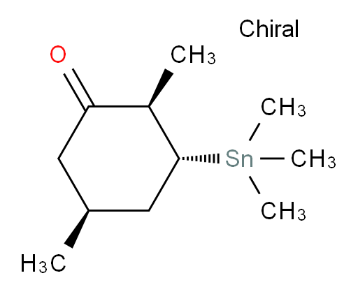 (2R,3R,5S)-2,5-二甲基-3-(三甲基锡基)环己酮
