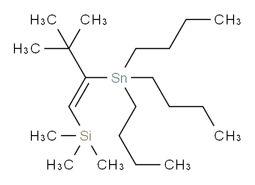 (Z)-(3,3-dimethyl-2-(tributylstannyl)but-1-en-1-yl)trimethylsilane