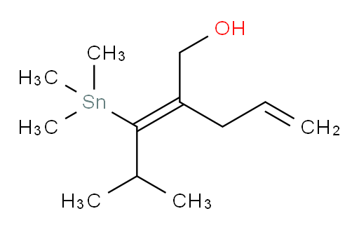 (Z)-2-allyl-4-methyl-3-(trimethylstannyl)pent-2-en-1-ol