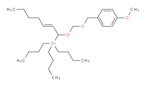 (E)-tributyl(1-(((4-methoxybenzyl)oxy)methoxy)hept-2-en-1-yl)stannane