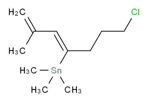 (Z)-(7-chloro-2-methylhepta-1,3-dien-4-yl)trimethylstannane